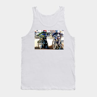 Reading Racers Speedway Motorcycle Action Tank Top